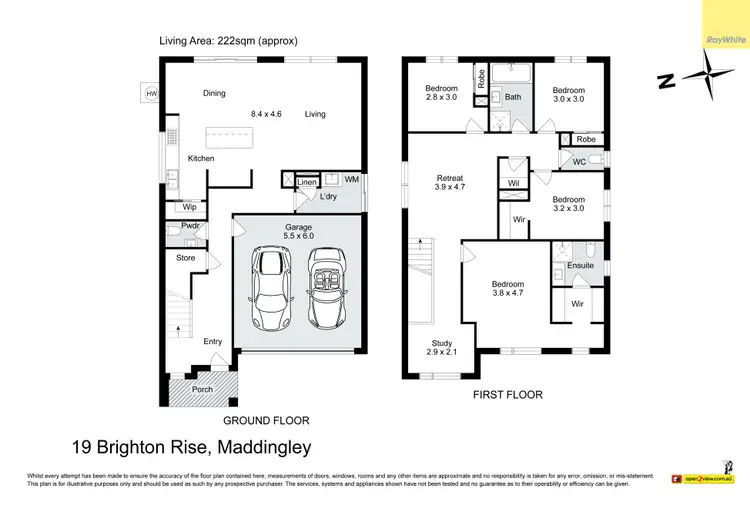 Floorplan of Homely house listing, 19 Brighton Rise, Maddingley VIC 3340