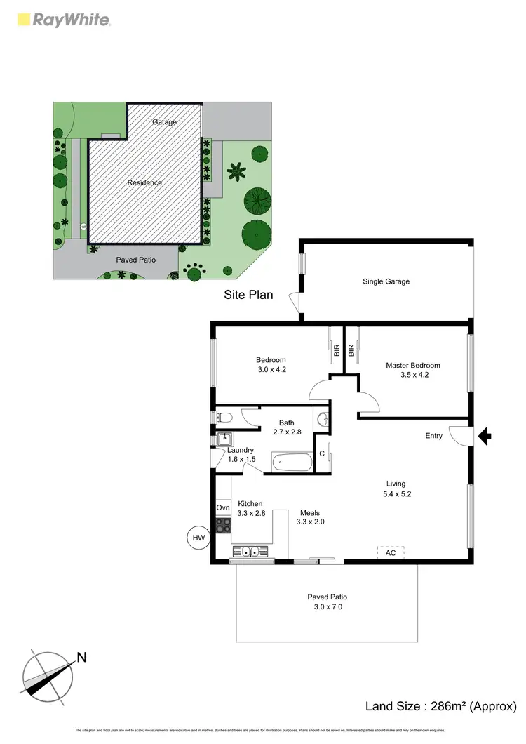 Floorplan of Homely unit listing, 27 Lardner Road, Frankston VIC 3199