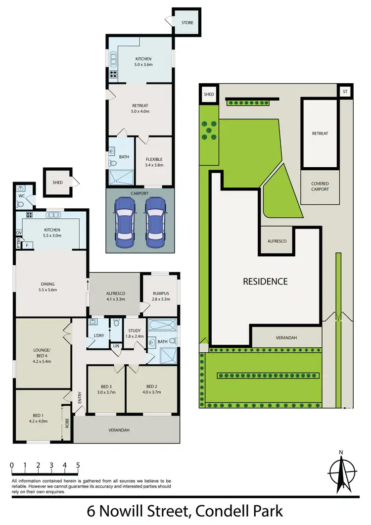 Floorplan of Homely house listing, 6 Nowill Street, Condell Park NSW 2200