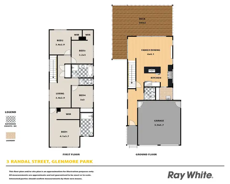 Floorplan of Homely house listing, 3 Randall Street, Glenmore Park NSW 2745