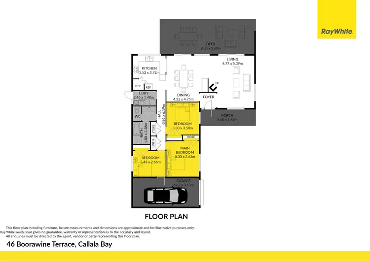 Floorplan of Homely house listing, 46 Boorawine Terrace, Callala Bay NSW 2540