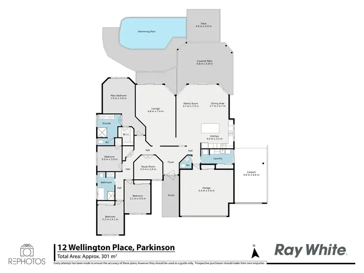 Floorplan of Homely house listing, 12 Wellington Place, Parkinson QLD 4115