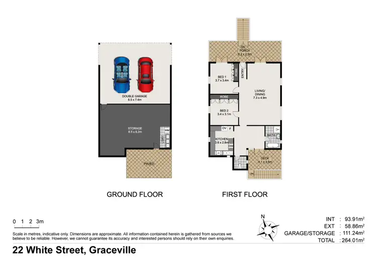 Floorplan of Homely house listing, 22 White Street, Graceville QLD 4075