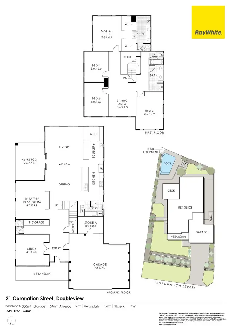 Floorplan of Homely house listing, 21 Coronation Street, Doubleview WA 6018