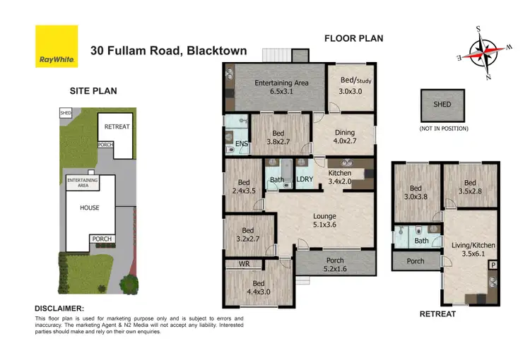 Floorplan of Homely house listing, 30 Fullam Road, Blacktown NSW 2148