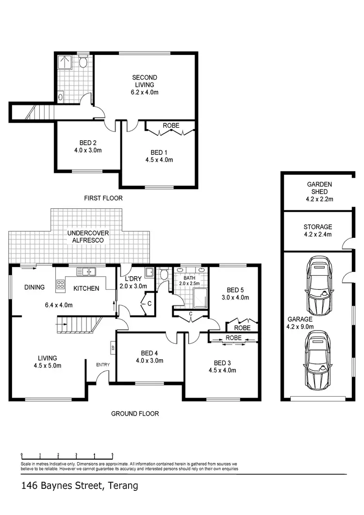 Floorplan of Homely house listing, 146 Baynes Street, Terang VIC 3264
