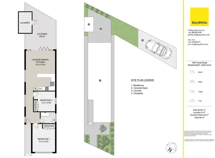 Floorplan of Homely house listing, 760 Forest Road, Peakhurst NSW 2210