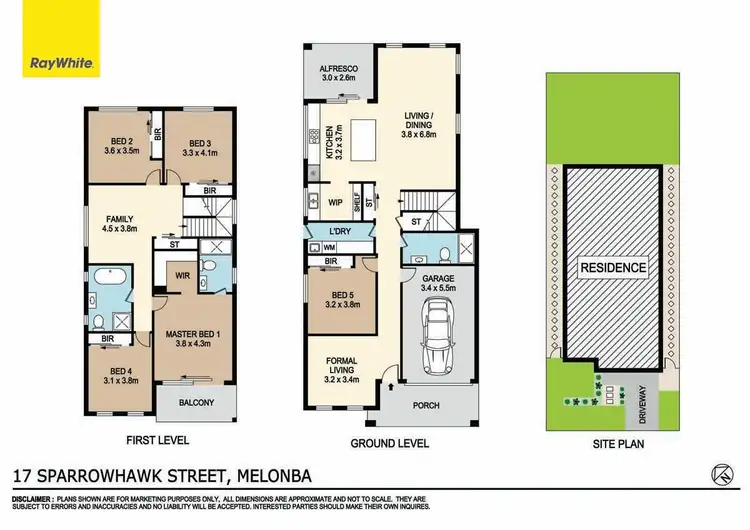 Floorplan of Homely house listing, 17 Sparrowhawk Street, Melonba NSW 2765