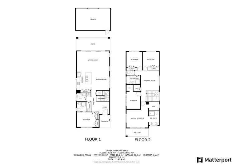 Floorplan of Homely house listing, 41 Parkside Avenue, Swan Hill VIC 3585