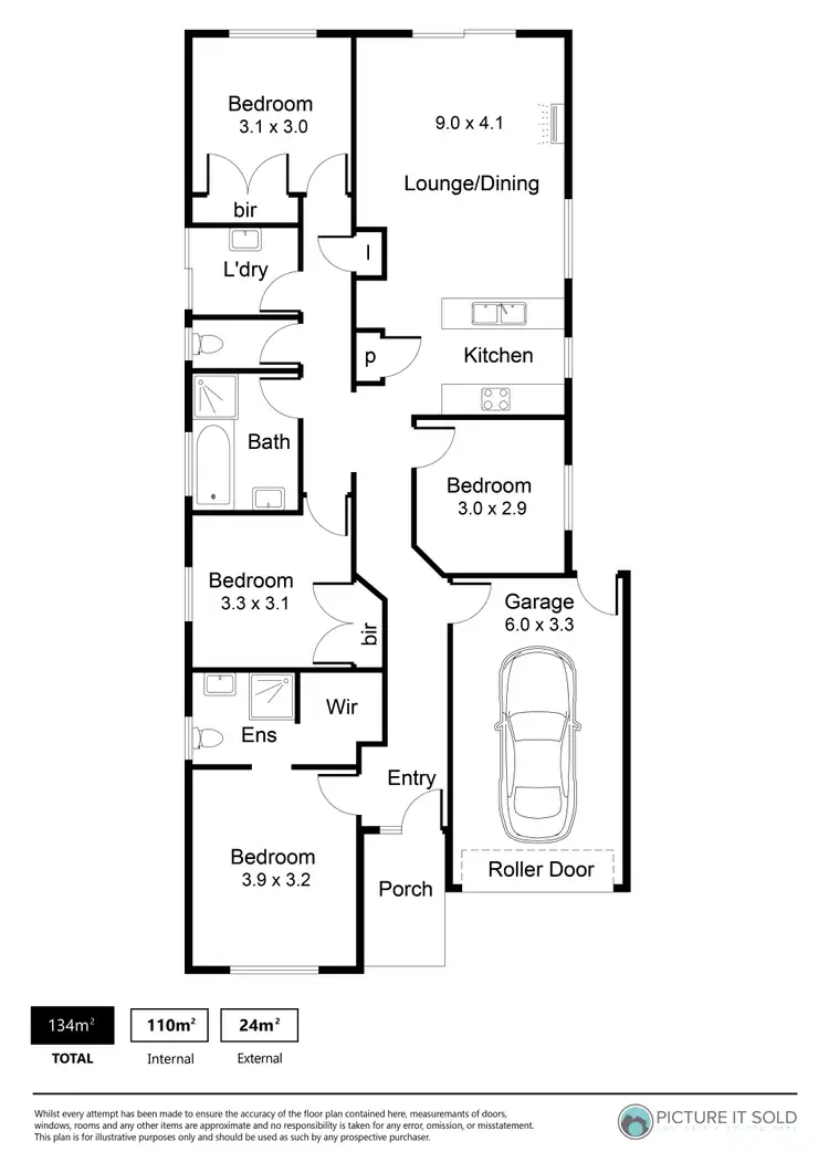Floorplan of Homely house listing, 11 Rody Court, Munno Para West SA 5115