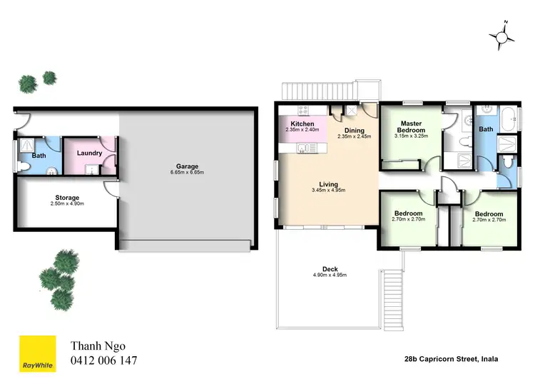 Floorplan of Homely house listing, 28 Capricorn Street, Inala QLD 4077