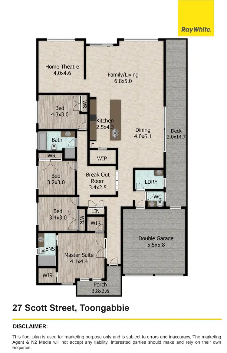 Floorplan of Homely house listing, 27 Scott Street, Toongabbie NSW 2146
