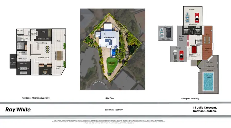 Floorplan of Homely house listing, 18 Julie Crescent, Norman Gardens QLD 4701