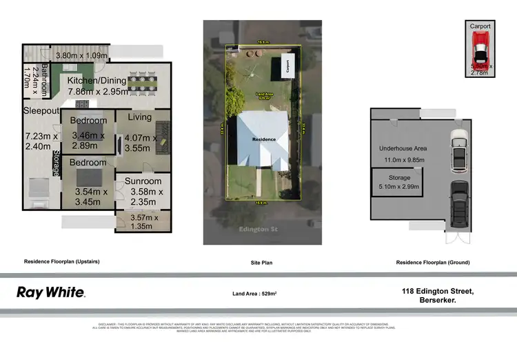 Floorplan of Homely house listing, 118 Edington Street, Berserker QLD 4701