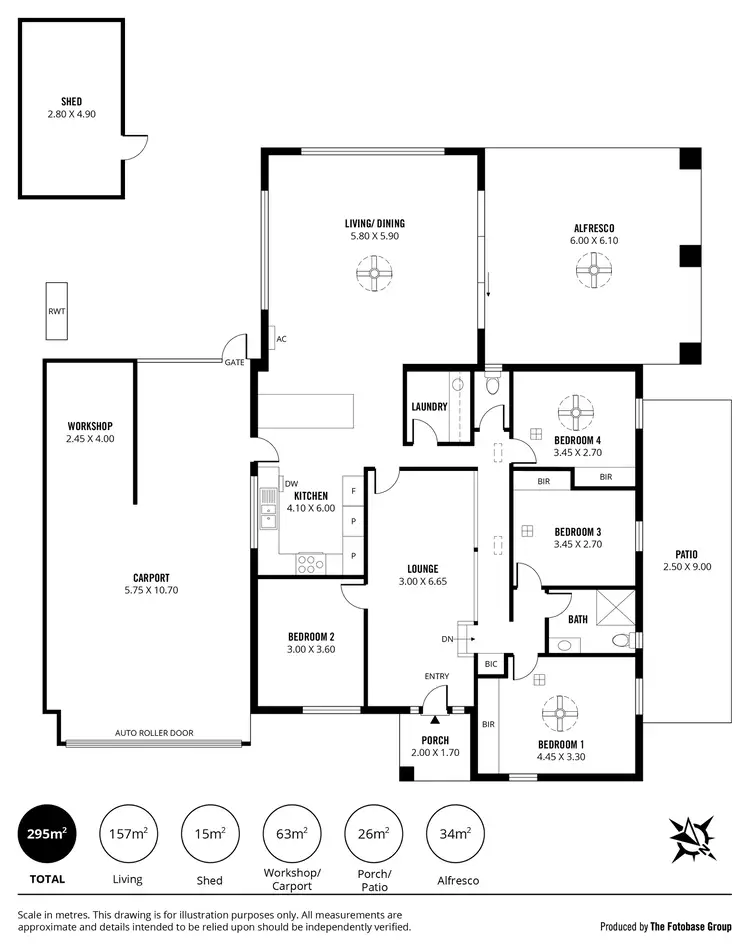 Floorplan of Homely house listing, 75 Nari Drive, Sheidow Park SA 5158
