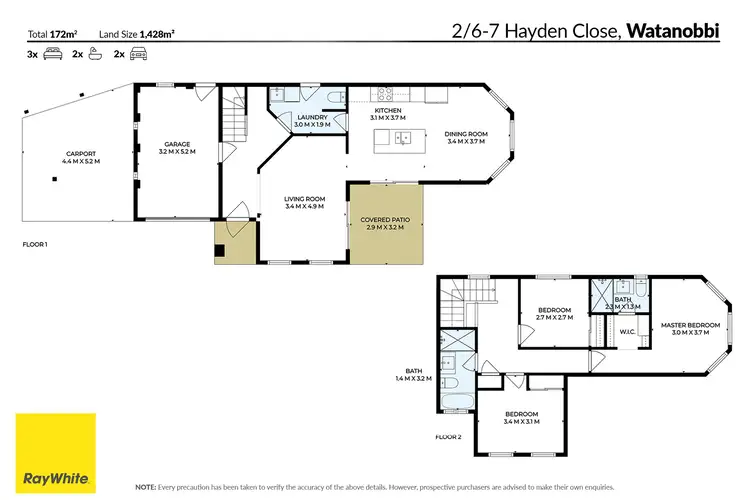 Floorplan of Homely house listing, 2/6-7 Hayden Close, Watanobbi NSW 2259