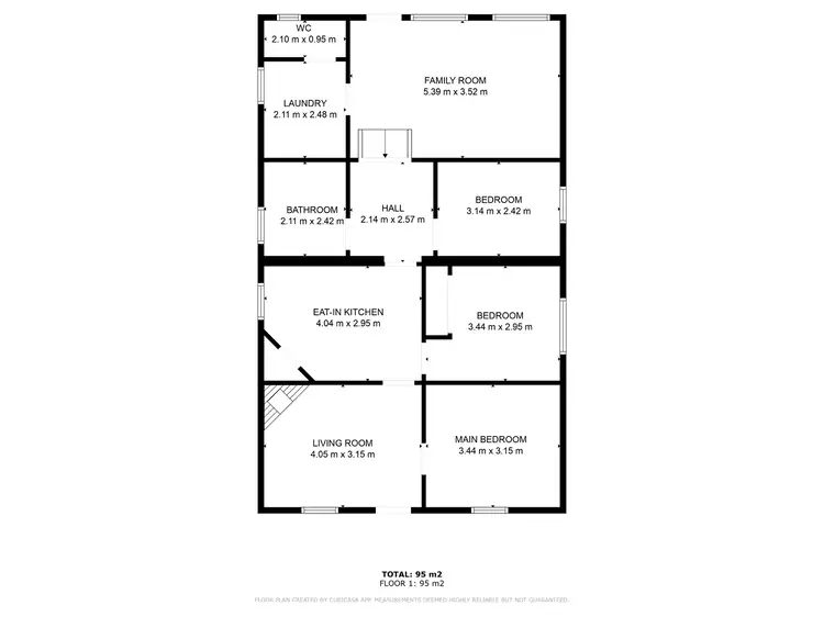 Floorplan of Homely house listing, 87 Crowley Street, Temora NSW 2666
