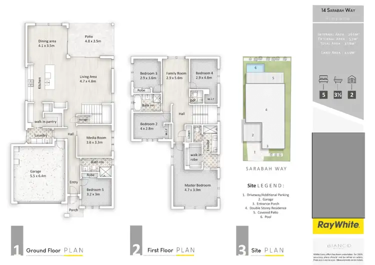 Floorplan of Homely house listing, 14 Sarabah Way, Pimpama QLD 4209
