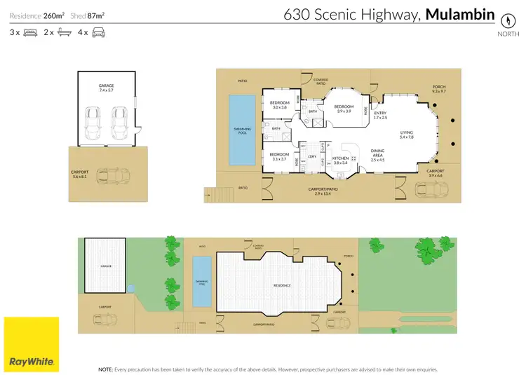 Floorplan of Homely house listing, 630 Scenic Highway, Mulambin QLD 4703