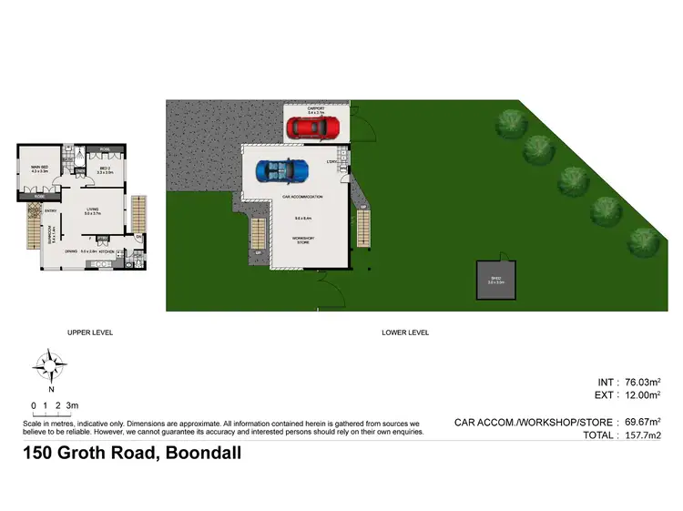 Floorplan of Homely house listing, 150 Groth Road, Boondall QLD 4034