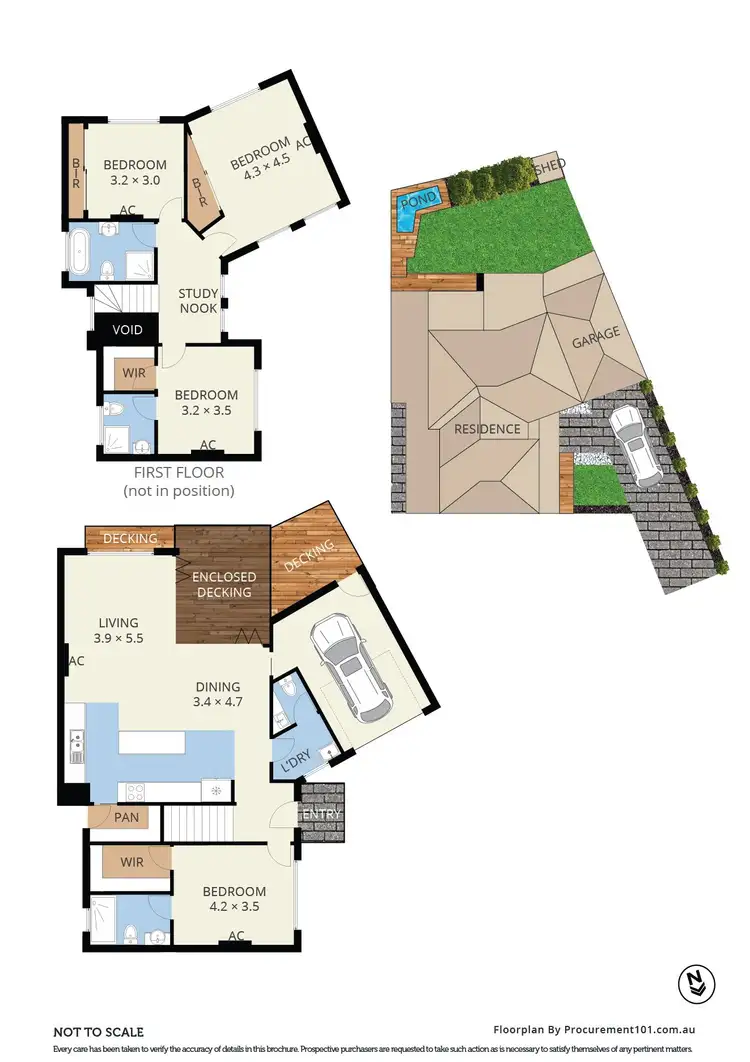 Floorplan of Homely townhouse listing, 3/10 Avondale Grove, Mount Waverley VIC 3149