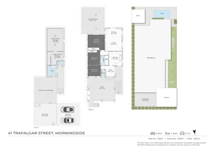 Floorplan of Homely house listing, 41 Trafalgar Street, Morningside QLD 4170
