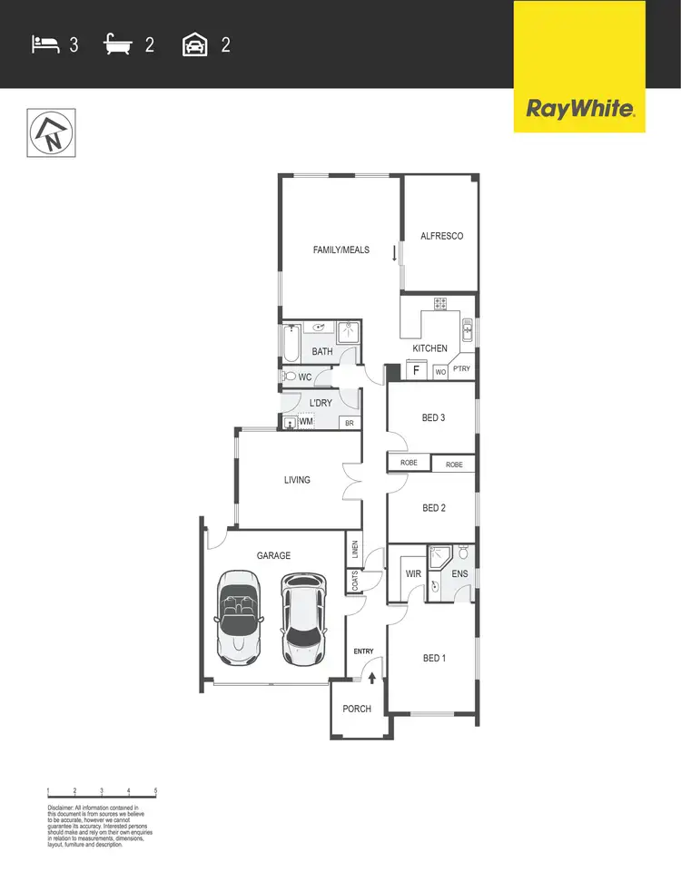 Floorplan of Homely house listing, 14 Thea Astley Crescent, Franklin ACT 2913