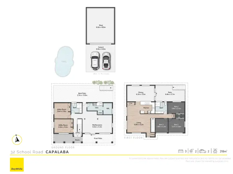 Floorplan of Homely house listing, 32 School Road, Capalaba QLD 4157