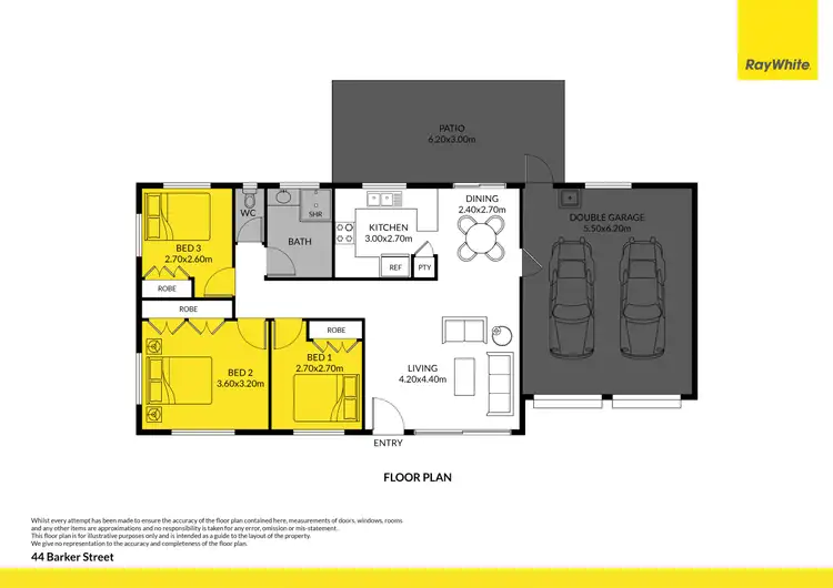 Floorplan of Homely house listing, 44 Barker Street, Point Vernon QLD 4655