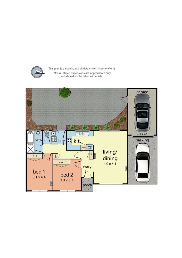 Floorplan of Homely unit listing, 7/29 Elmhurst Road, Bayswater North VIC 3153