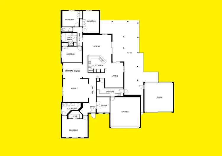 Floorplan of Homely house listing, 56 Carramar Drive, Gol Gol NSW 2738