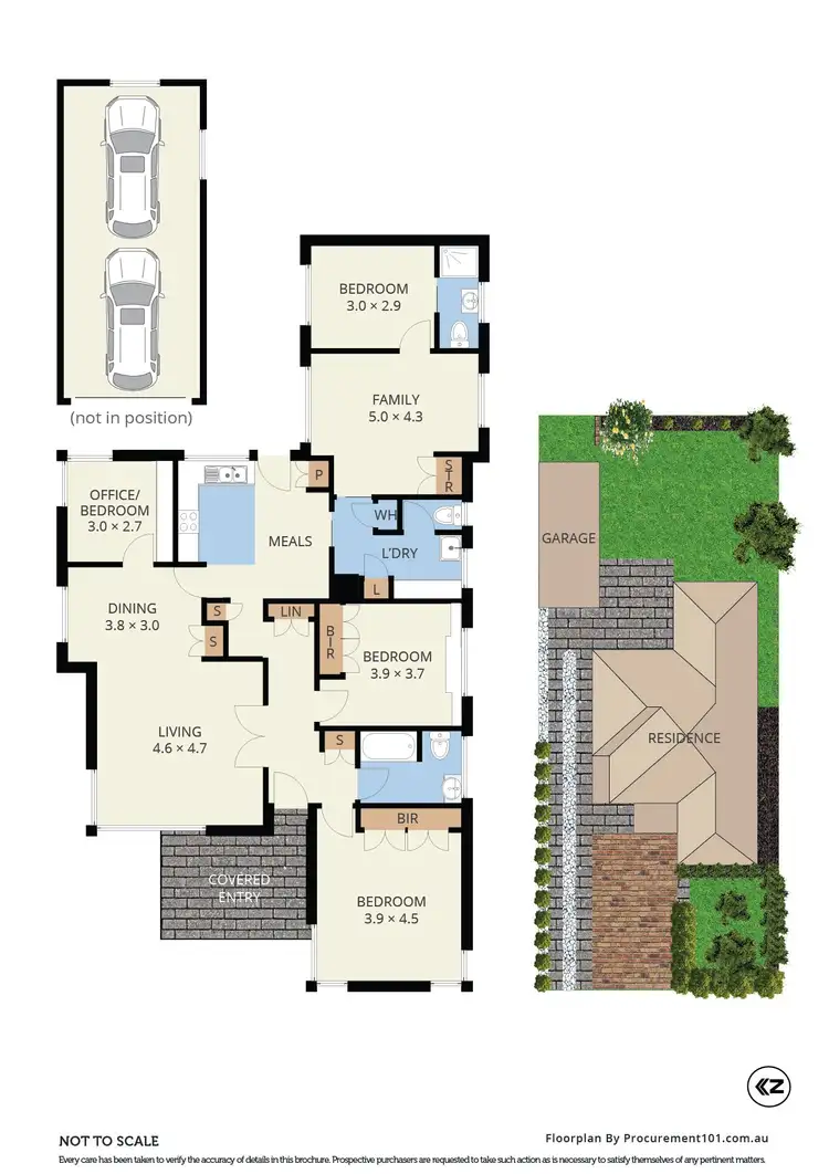Floorplan of Homely house listing, 55 Outlook Drive, Camberwell VIC 3124