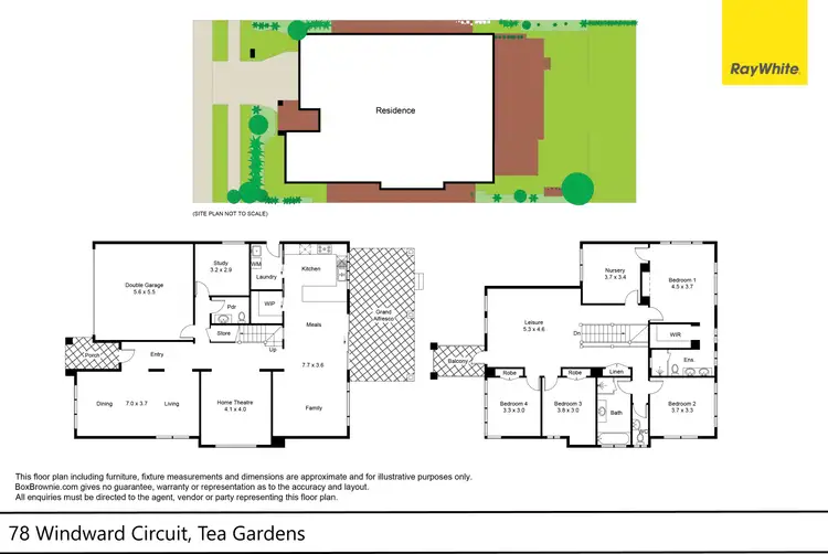 Floorplan of Homely house listing, 78 Windward Circuit, Tea Gardens NSW 2324
