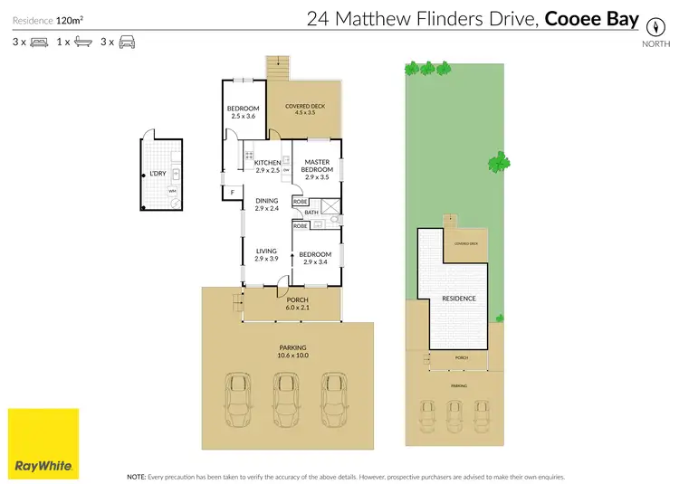 Floorplan of Homely house listing, 24 Matthew Flinders Drive, Cooee Bay QLD 4703