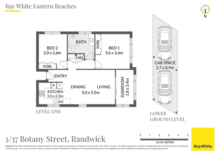 Floorplan of Homely apartment listing, 3/37 Botany Street, Randwick NSW 2031