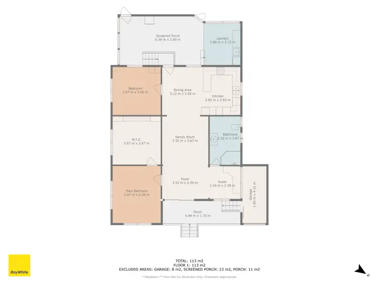 Floorplan of Homely rural property listing, 12 Mudies Road, Victoria Plantation QLD 4850