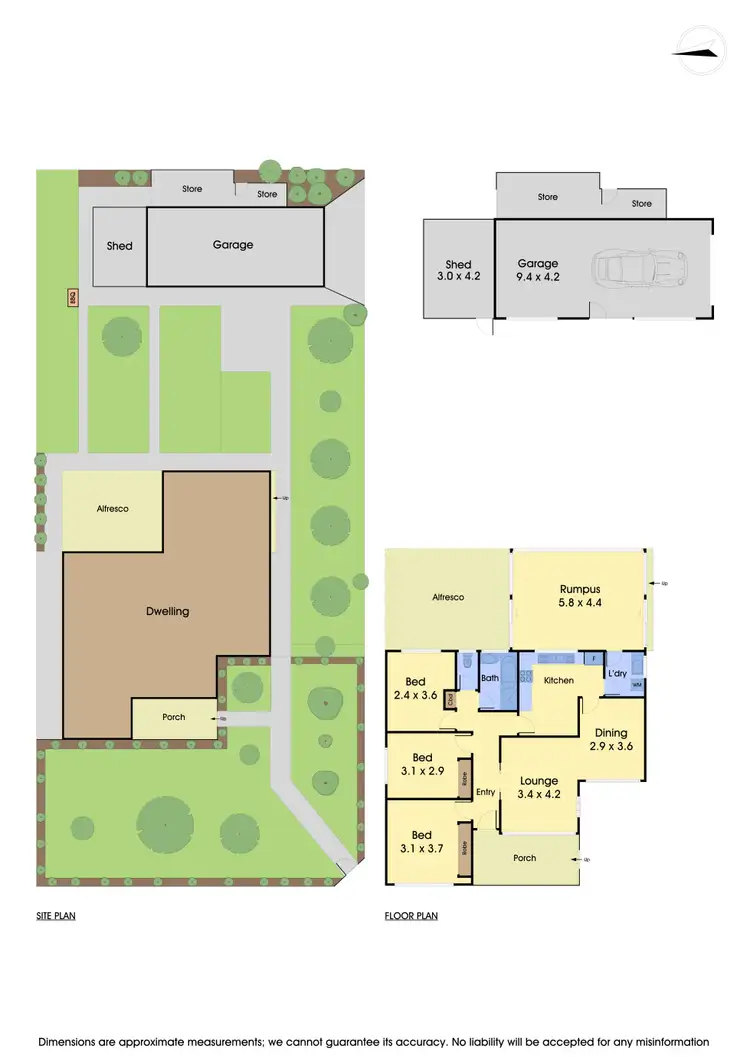 Floorplan of Homely house listing, 16 Talbot Avenue, Oakleigh South VIC 3167