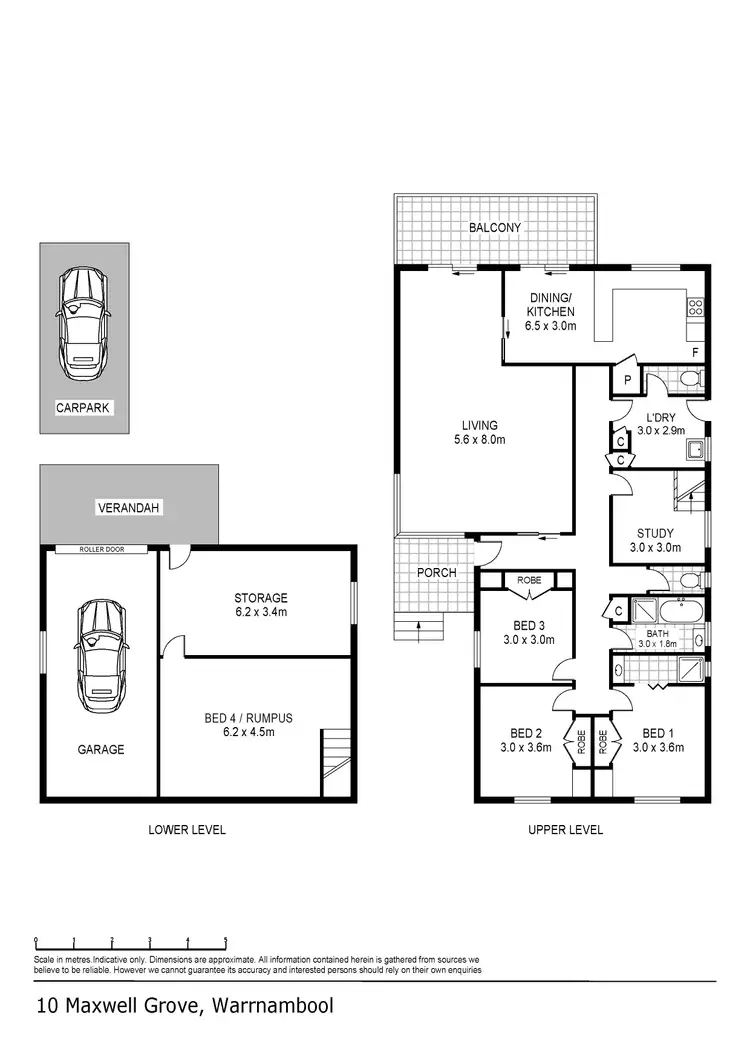 Floorplan of Homely house listing, 10 Maxwell Grove, Warrnambool VIC 3280
