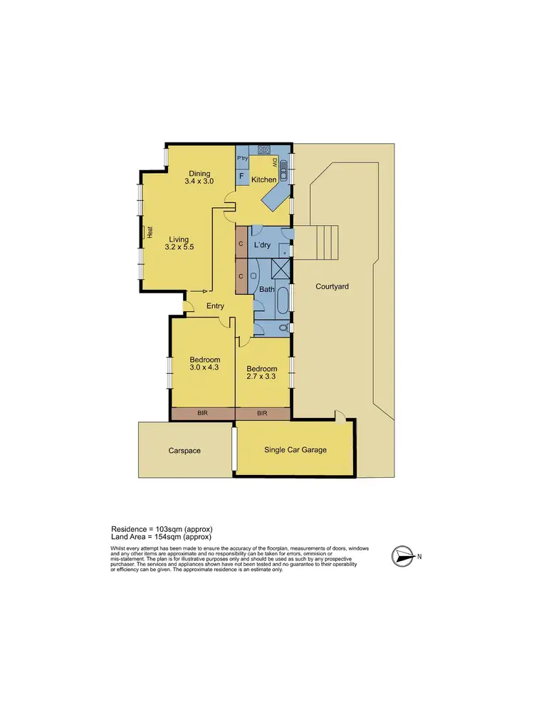 Floorplan of Homely unit listing, 4/98-100 Mount Pleasant Road, Nunawading VIC 3131