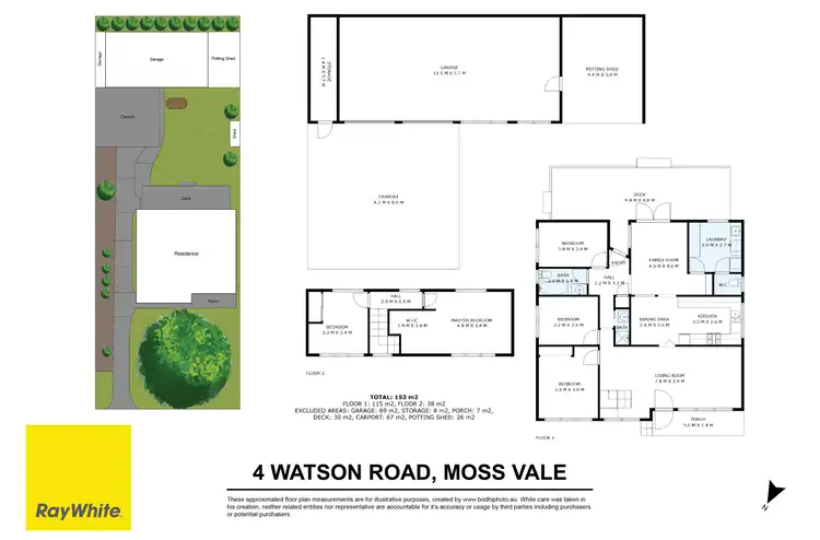 Floorplan of Homely house listing, 4 Watson Road, Moss Vale NSW 2577