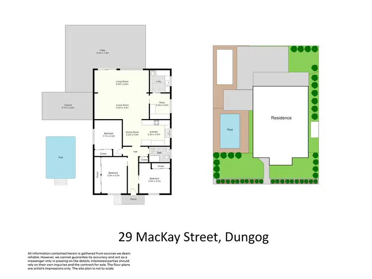 Floorplan of Homely house listing, 29 Mackay Street, Dungog NSW 2420