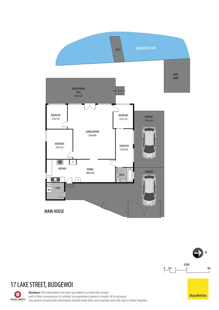 Floorplan of Homely house listing, 17 Lake Street, Budgewoi NSW 2262