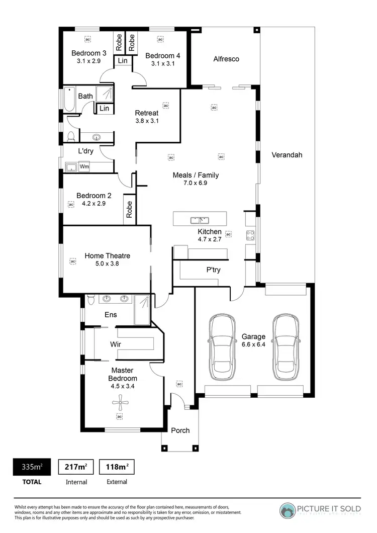 Floorplan of Homely house listing, 41 Keane Avenue, Munno Para West SA 5115