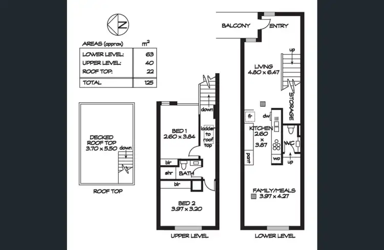 Floorplan of Homely apartment listing, 55/237 Wakefield Street, Adelaide SA 5000