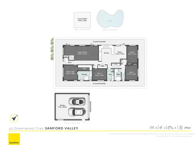 Floorplan of Homely house listing, 43 Greenwood Crescent, Samford Valley QLD 4520