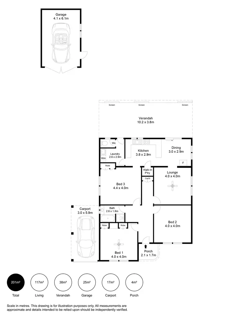 Floorplan of Homely house listing, 40 Frogmore Road, Kidman Park SA 5025