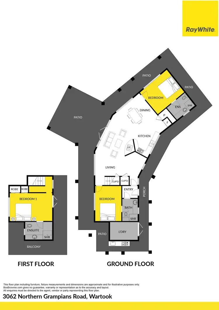 Floorplan of Homely house listing, 3062 Northern Grampians Road, Wartook VIC 3401