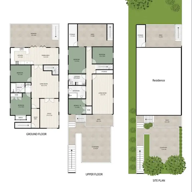 Floorplan of Homely house listing, 36 Beeston Street, Teneriffe QLD 4005