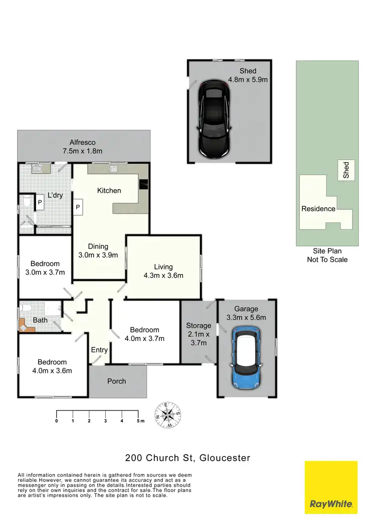 Floorplan of Homely house listing, 200 Church Street, Gloucester NSW 2422