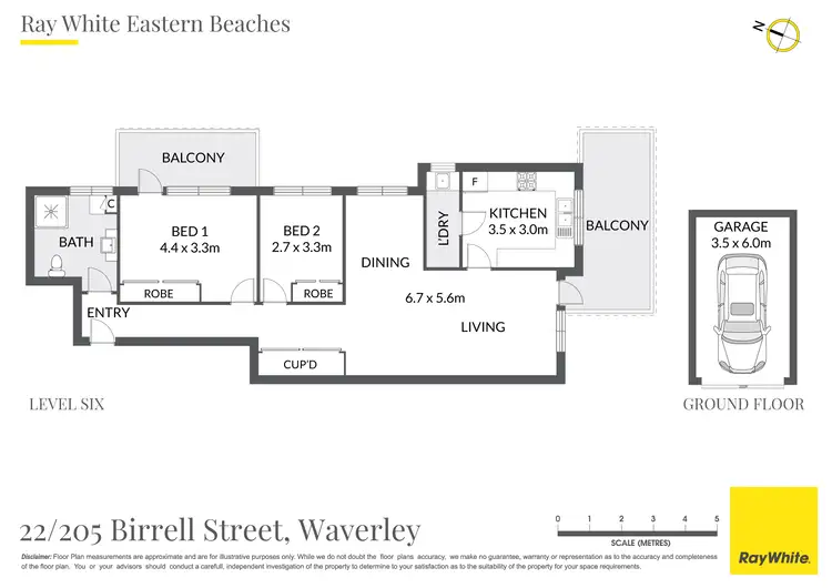 Floorplan of Homely apartment listing, 22/205 Birrell Street, Waverley NSW 2024